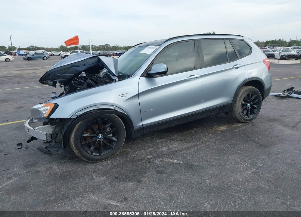 2013 BMW X3 XDRIVE28I VIN: 5UXWX9C55D0A22780