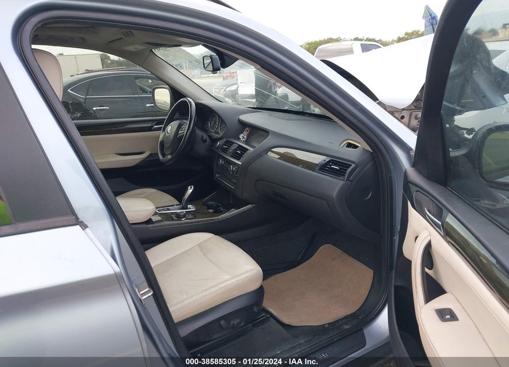 2013 BMW X3 XDRIVE28I VIN: 5UXWX9C55D0A22780