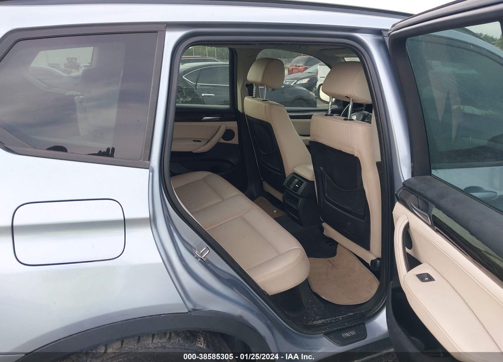 2013 BMW X3 XDRIVE28I VIN: 5UXWX9C55D0A22780