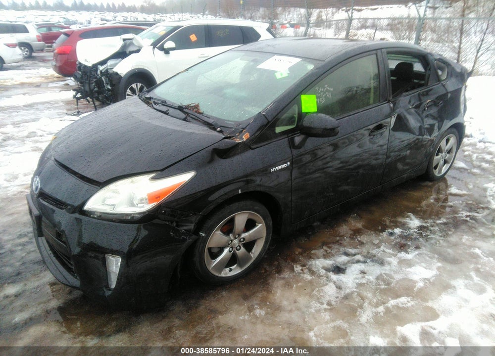 2013 TOYOTA PRIUS THREE SE VIN: JTDKN3DU0D5619795