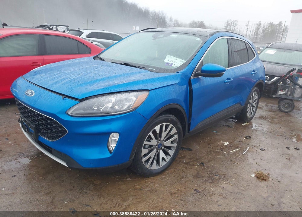 2020 FORD ESCAPE TITANIUM VIN: 1FMCU9J94LUB08391