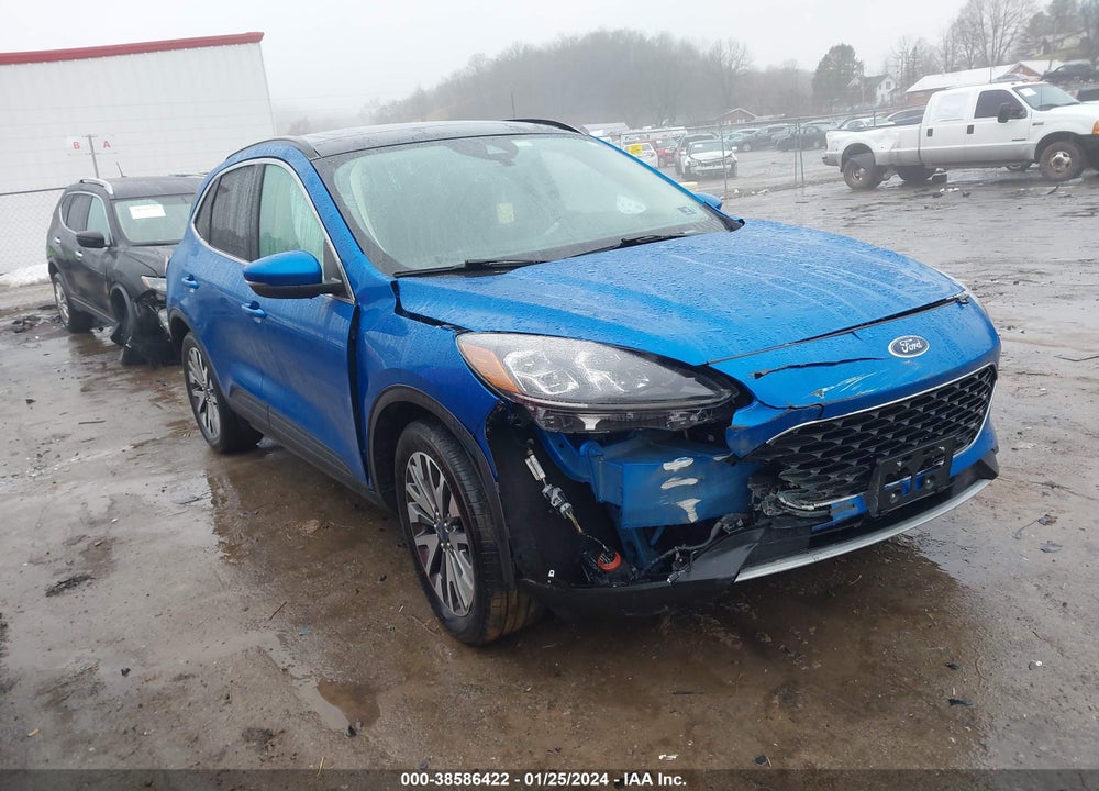 2020 FORD ESCAPE TITANIUM VIN: 1FMCU9J94LUB08391