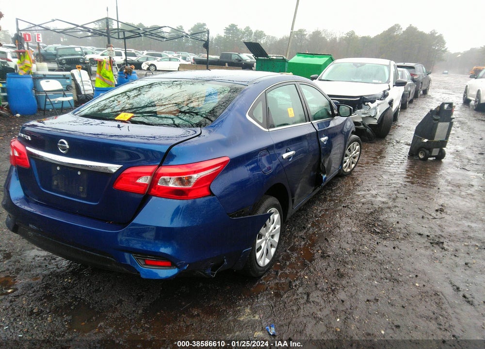 2019 NISSAN SENTRA S VIN: 3N1AB7AP2KY278011