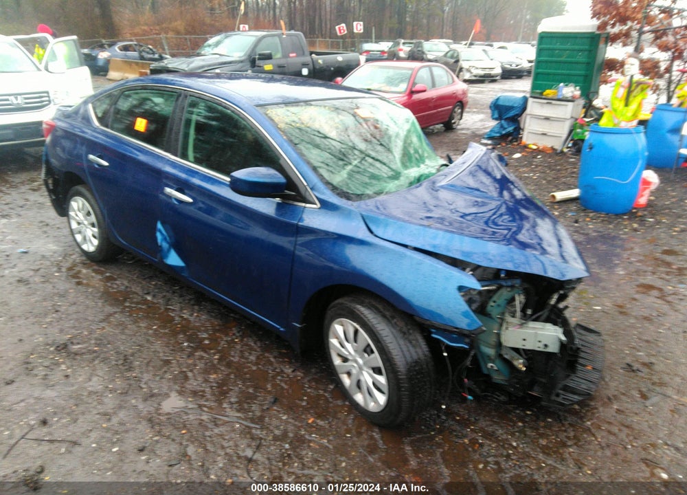 2019 NISSAN SENTRA S VIN: 3N1AB7AP2KY278011