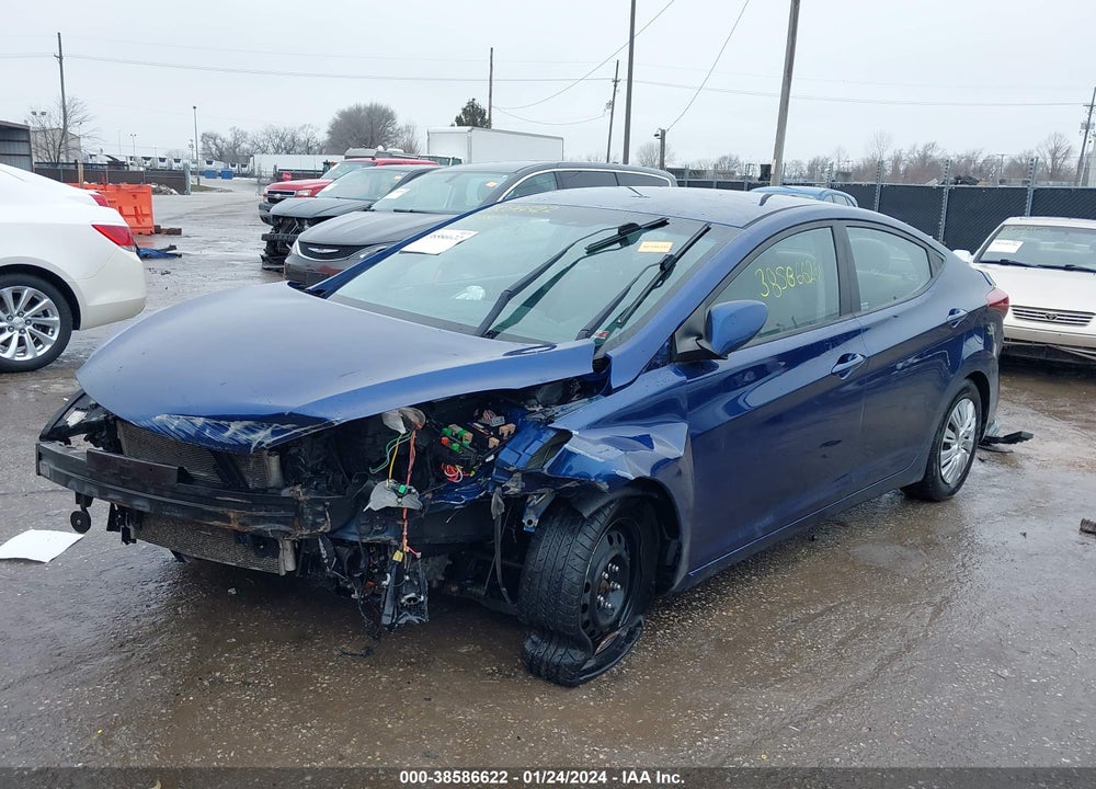 2016 HYUNDAI ELANTRA SE VIN: 5NPDH4AE7GH793502