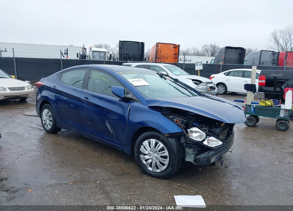 2016 HYUNDAI ELANTRA SE VIN: 5NPDH4AE7GH793502