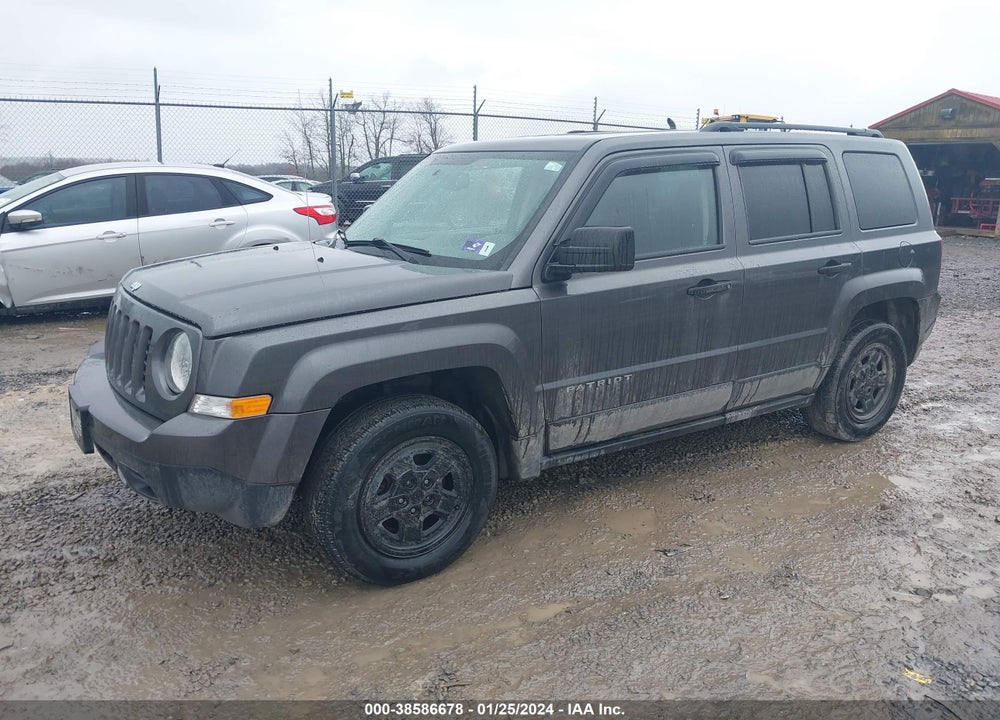 2016 JEEP PATRIOT SPORT VIN: 1C4NJPBA7GD788179