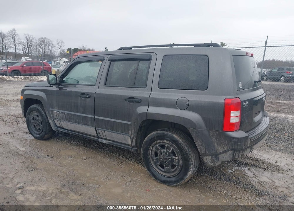 2016 JEEP PATRIOT SPORT VIN: 1C4NJPBA7GD788179