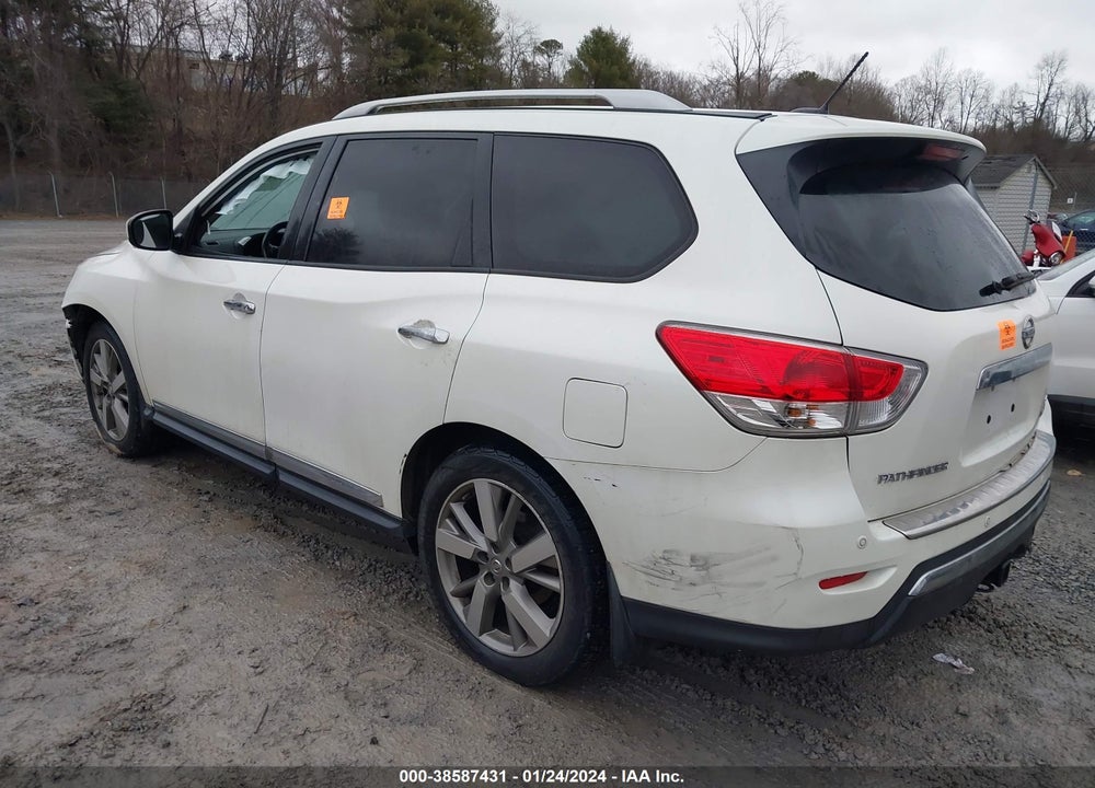 2016 NISSAN PATHFINDER PLATINUM VIN: 5N1AR2MM4GC634418