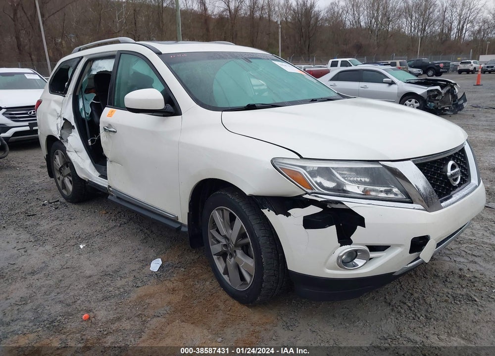 2016 NISSAN PATHFINDER PLATINUM VIN: 5N1AR2MM4GC634418