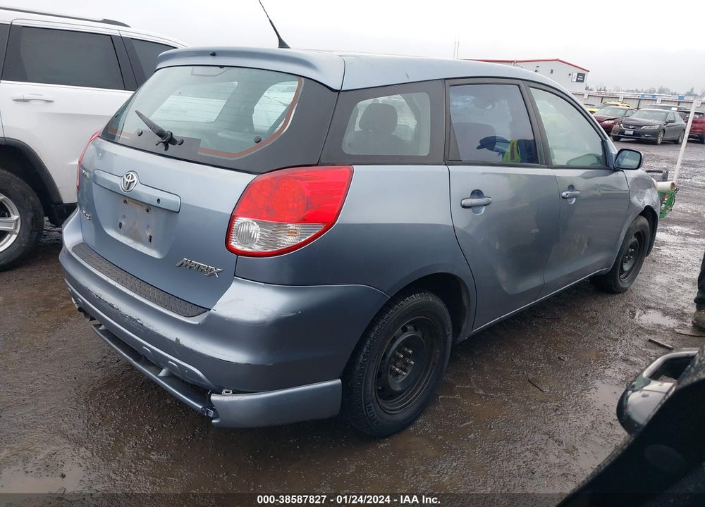 2003 TOYOTA MATRIX XRS VIN: 2T1KY38E33C002483