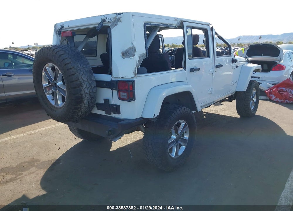 2013 JEEP WRANGLER UNLIMITED RUBICON VIN: 1C4BJWFG9DL516892