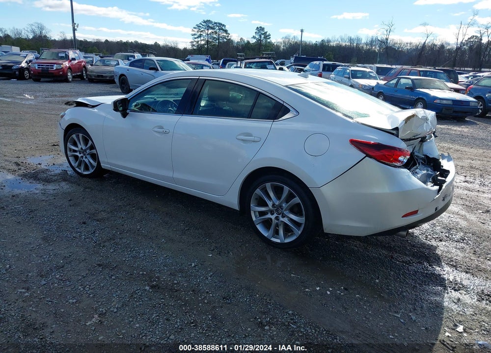 2017 MAZDA 6 TOURING VIN: JM1GL1V53H1116010