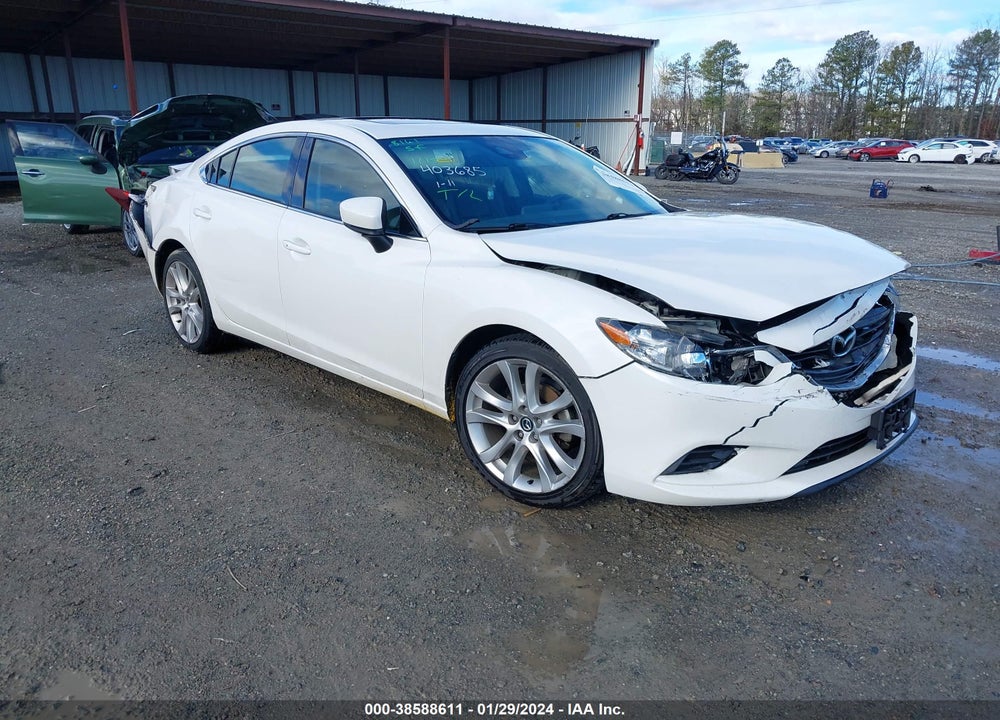 2017 MAZDA 6 TOURING VIN: JM1GL1V53H1116010
