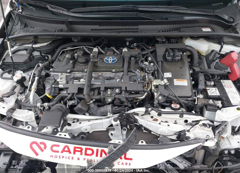 2021 TOYOTA COROLLA HYBRID LE VIN: JTDEAMDE8MJ025230