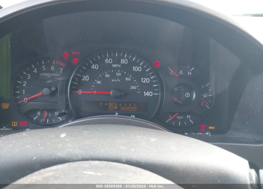 2006 NISSAN ARMADA SE OFF-ROAD VIN: 5N1AA08B46N731156