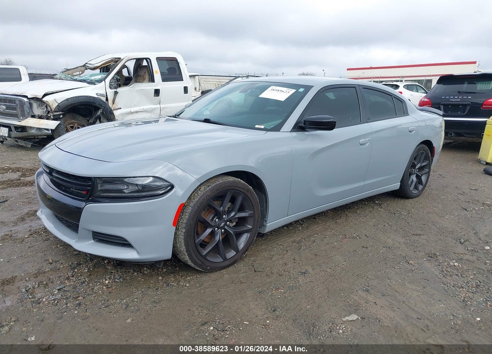 2021 DODGE CHARGER SXT RWD VIN: 2C3CDXBG4MH534175