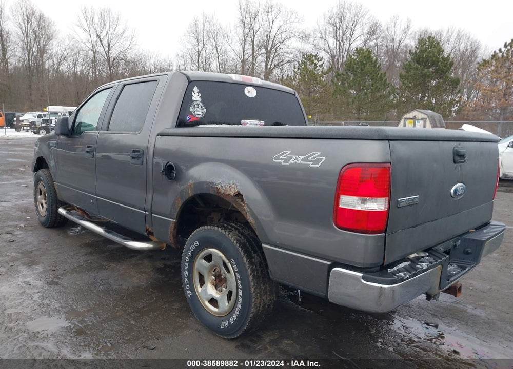 2005 FORD F-150 VIN: 1FTPW14565FB36193
