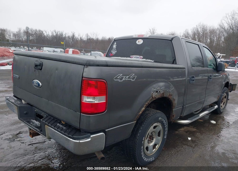 2005 FORD F-150 VIN: 1FTPW14565FB36193