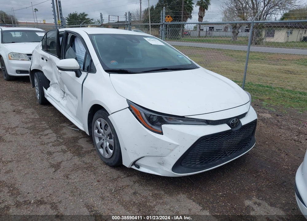 2021 TOYOTA COROLLA LE VIN: JTDEPMAE7MJ189006