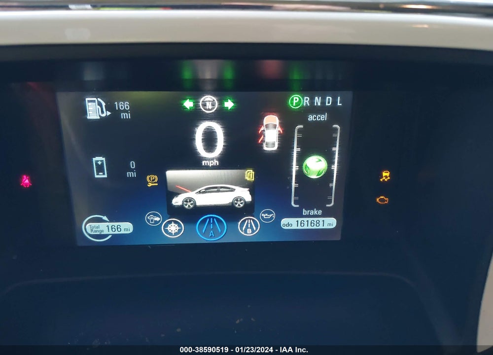 2013 CHEVROLET VOLT VIN: 1G1RE6E4XDU145187