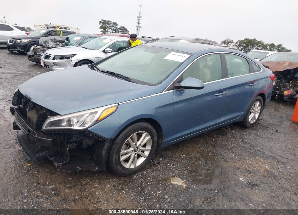 2017 HYUNDAI SONATA SE VIN: 5NPE24AF3HH515244