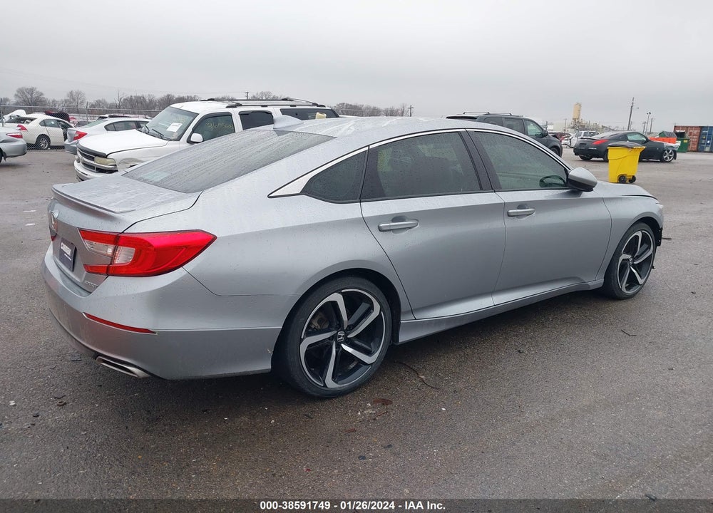 2019 HONDA ACCORD SPORT VIN: 1HGCV1F30KA053382