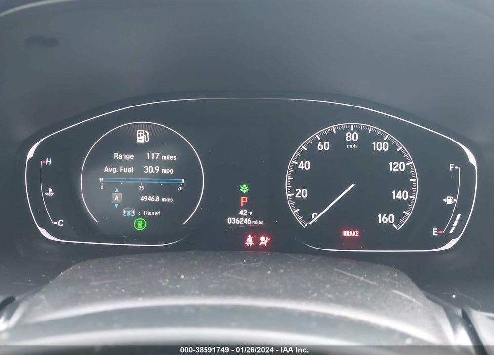 2019 HONDA ACCORD SPORT VIN: 1HGCV1F30KA053382