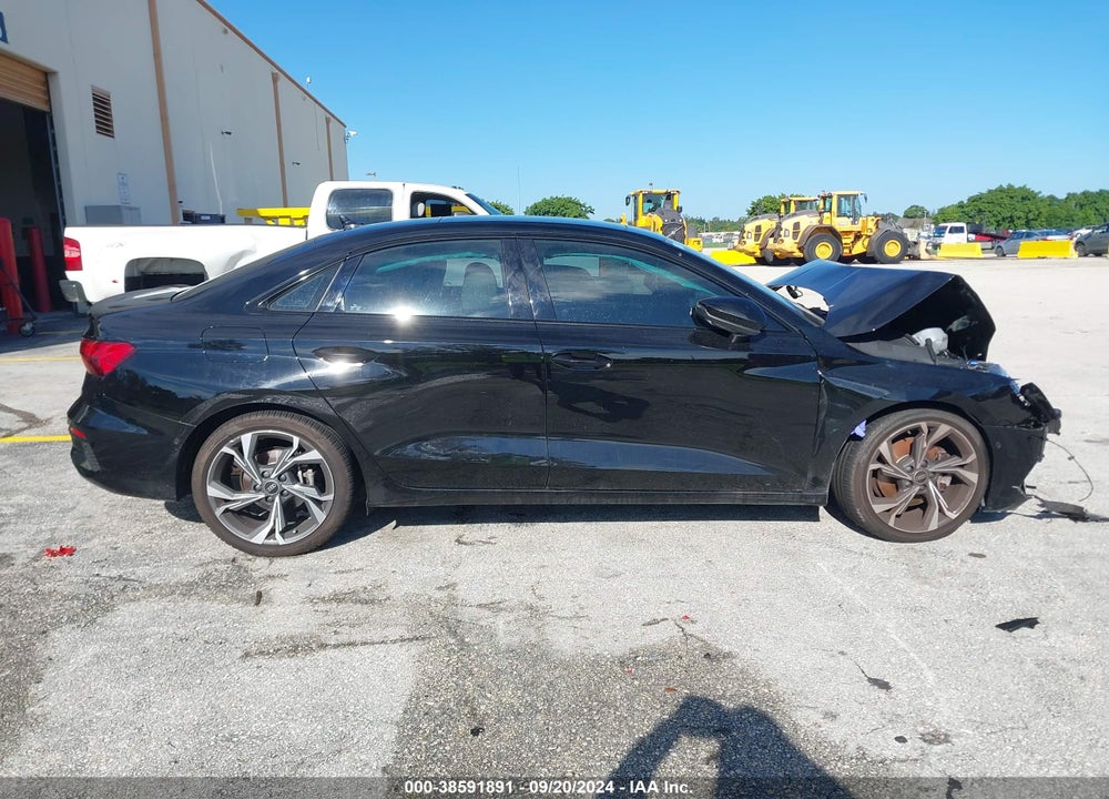 2023 AUDI A3 PREMIUM 40 TFSI FRONT-WHEEL DRIVE S TRONIC VIN: WAUAUDGY6PA049622