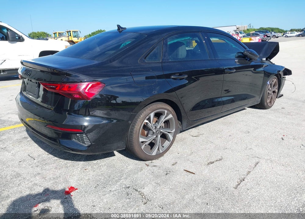 2023 AUDI A3 PREMIUM 40 TFSI FRONT-WHEEL DRIVE S TRONIC VIN: WAUAUDGY6PA049622