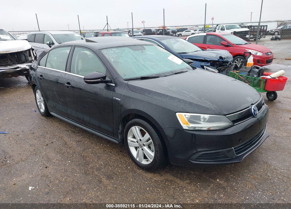 2013 VOLKSWAGEN JETTA HYBRID VIN: 3VW637AJXDM237466