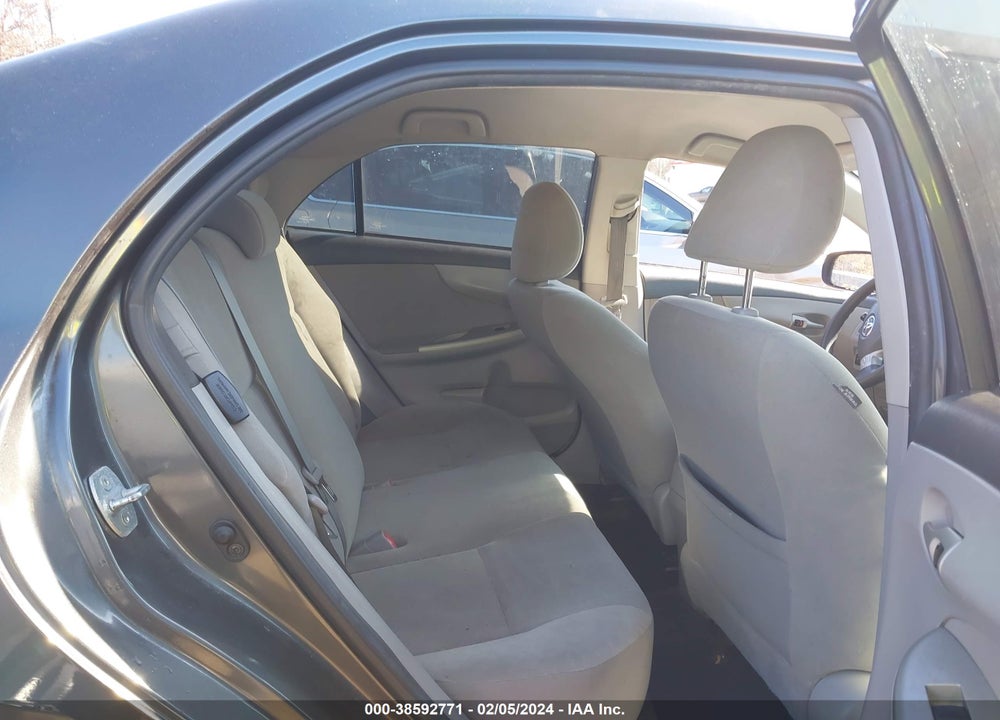 2012 TOYOTA COROLLA LE VIN: 2T1BU4EEXCC912993