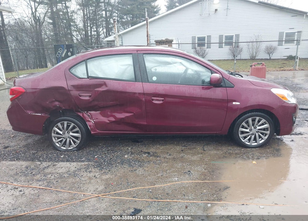 2018 MITSUBISHI MIRAGE G4 ES VIN: ML32F3FJ7JHF05762