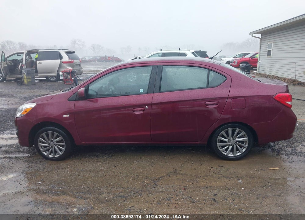 2018 MITSUBISHI MIRAGE G4 ES VIN: ML32F3FJ7JHF05762