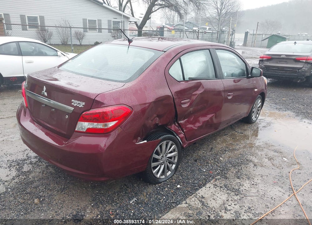 2018 MITSUBISHI MIRAGE G4 ES VIN: ML32F3FJ7JHF05762