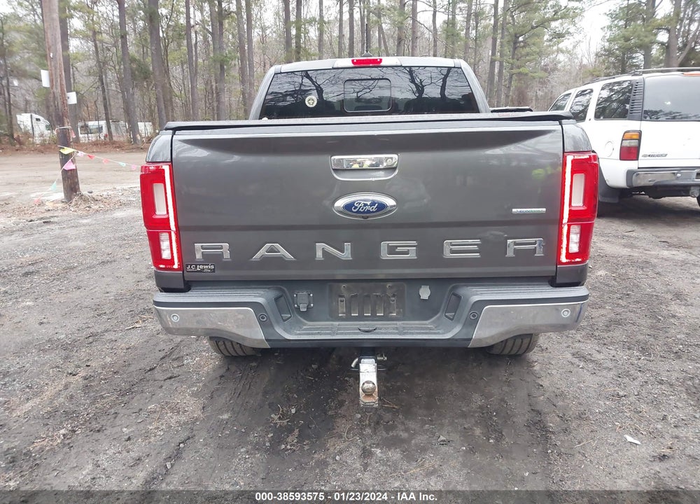 2019 FORD RANGER LARIAT VIN: 1FTER4EH5KLA53103