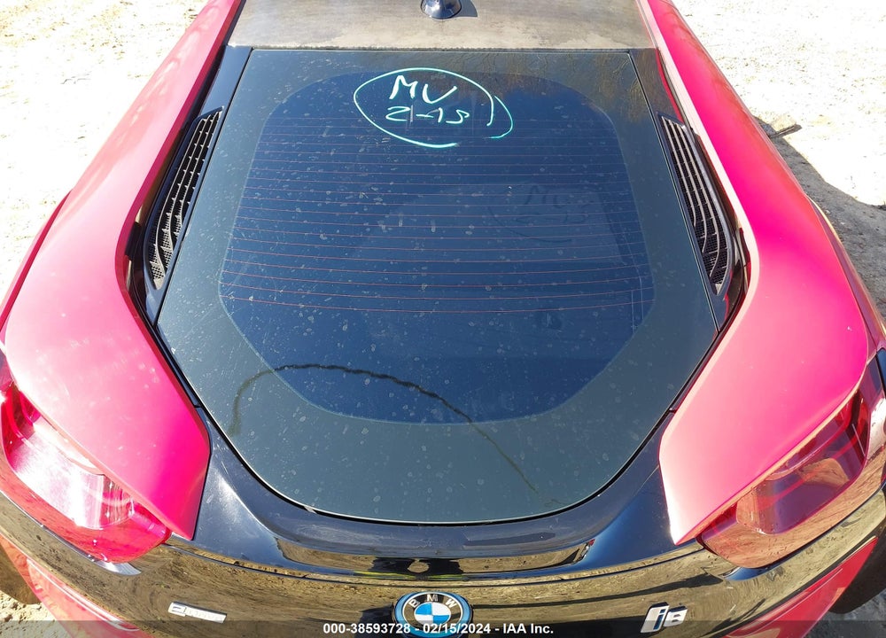 2016 BMW I8 VIN: WBY2Z2C58GV675317