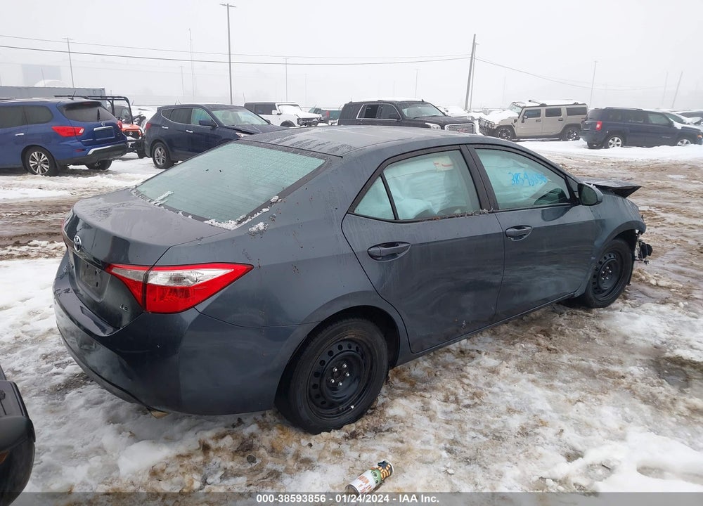 2016 TOYOTA COROLLA LE VIN: 5YFBURHE6GP400419