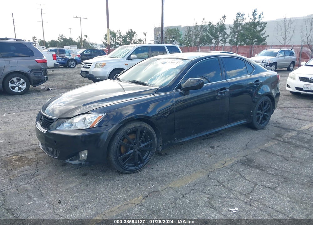 2008 LEXUS IS 250 VIN: JTHBK262582061916