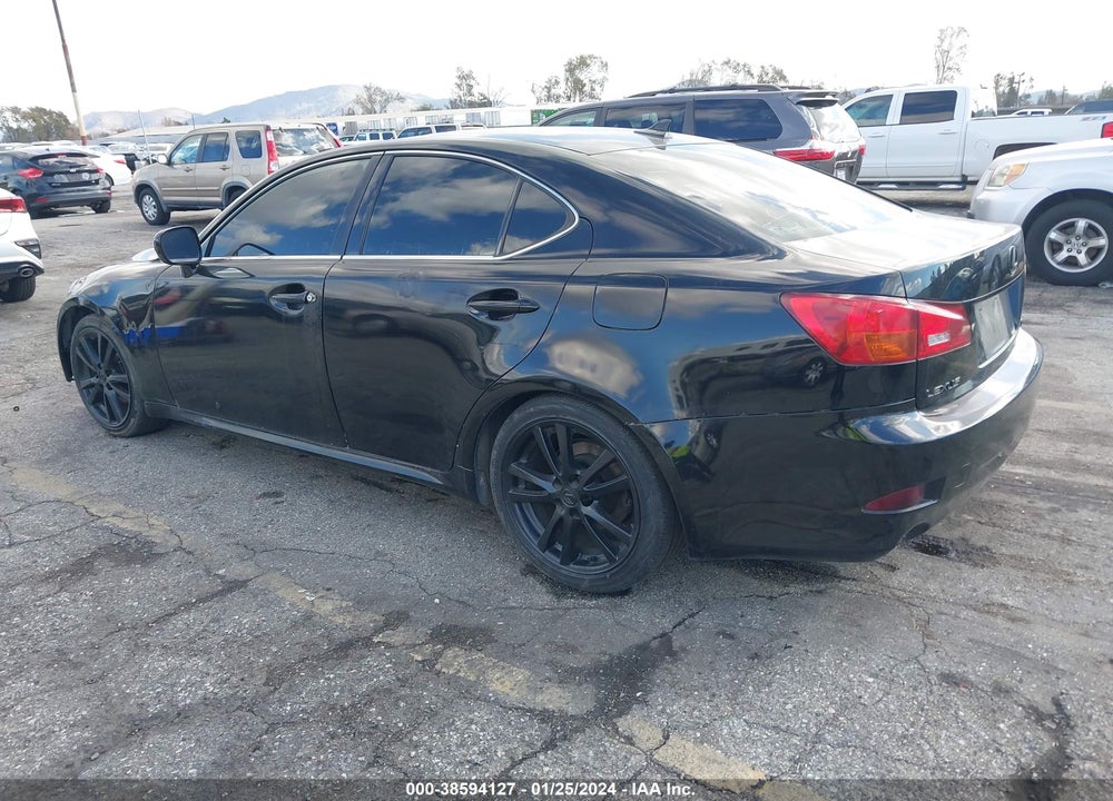 2008 LEXUS IS 250 VIN: JTHBK262582061916