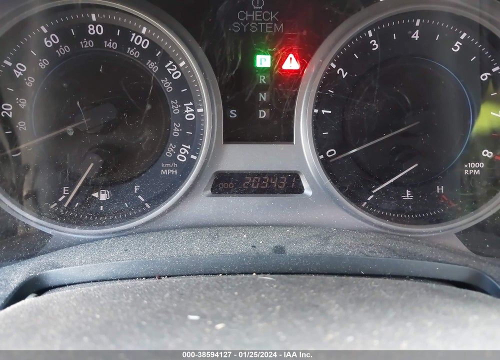 2008 LEXUS IS 250 VIN: JTHBK262582061916