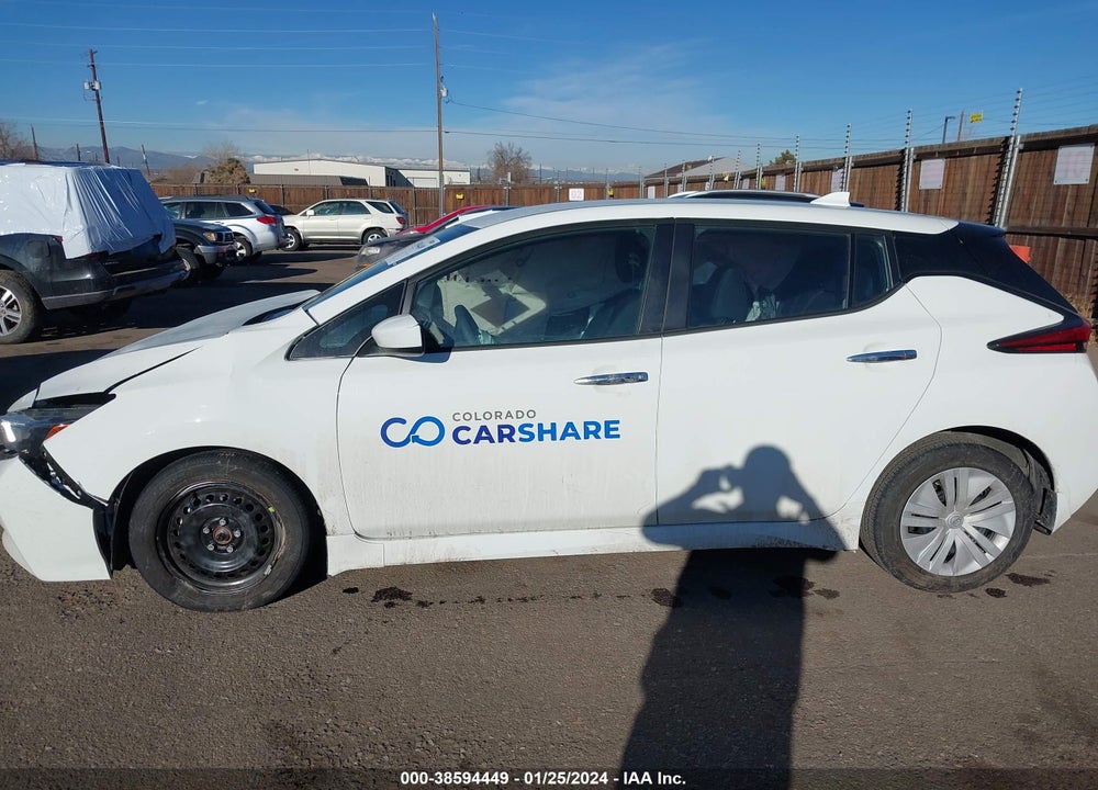 2023 NISSAN LEAF S 40 KWH VIN: 1N4AZ1BV9PC555441