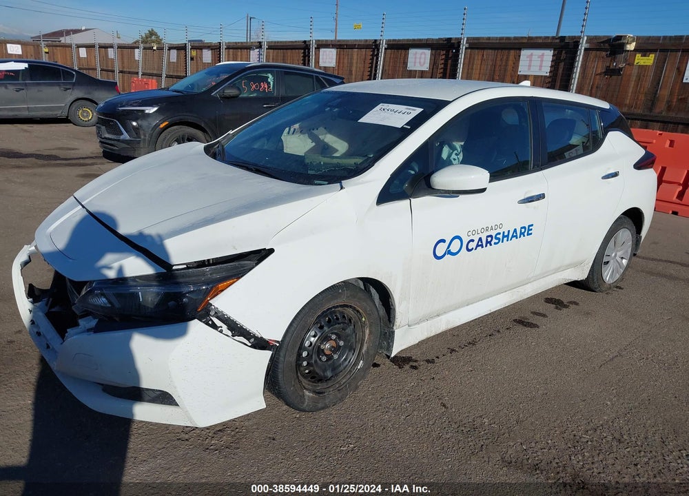 2023 NISSAN LEAF S 40 KWH VIN: 1N4AZ1BV9PC555441