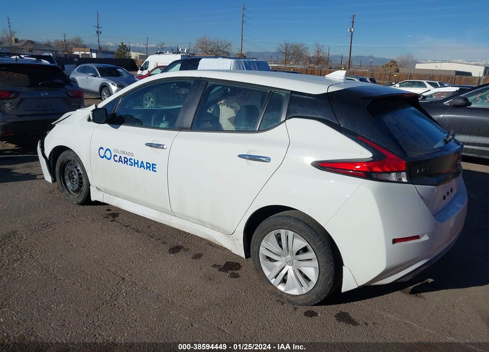 2023 NISSAN LEAF S 40 KWH VIN: 1N4AZ1BV9PC555441