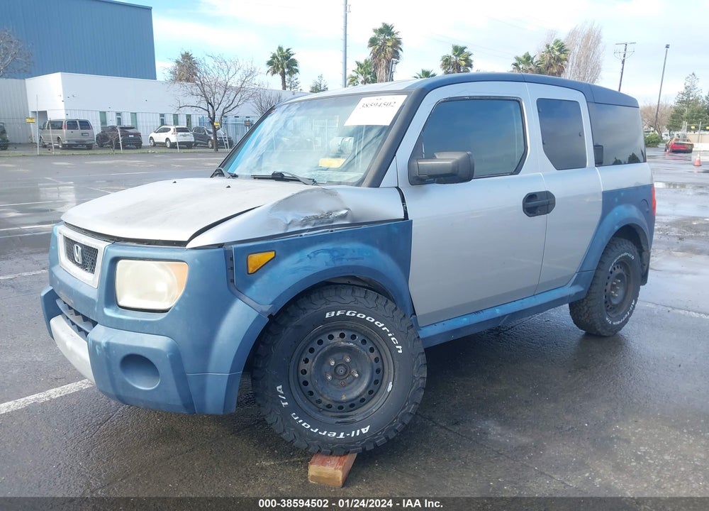 2006 HONDA ELEMENT LX VIN: 5J6YH183X6L014859