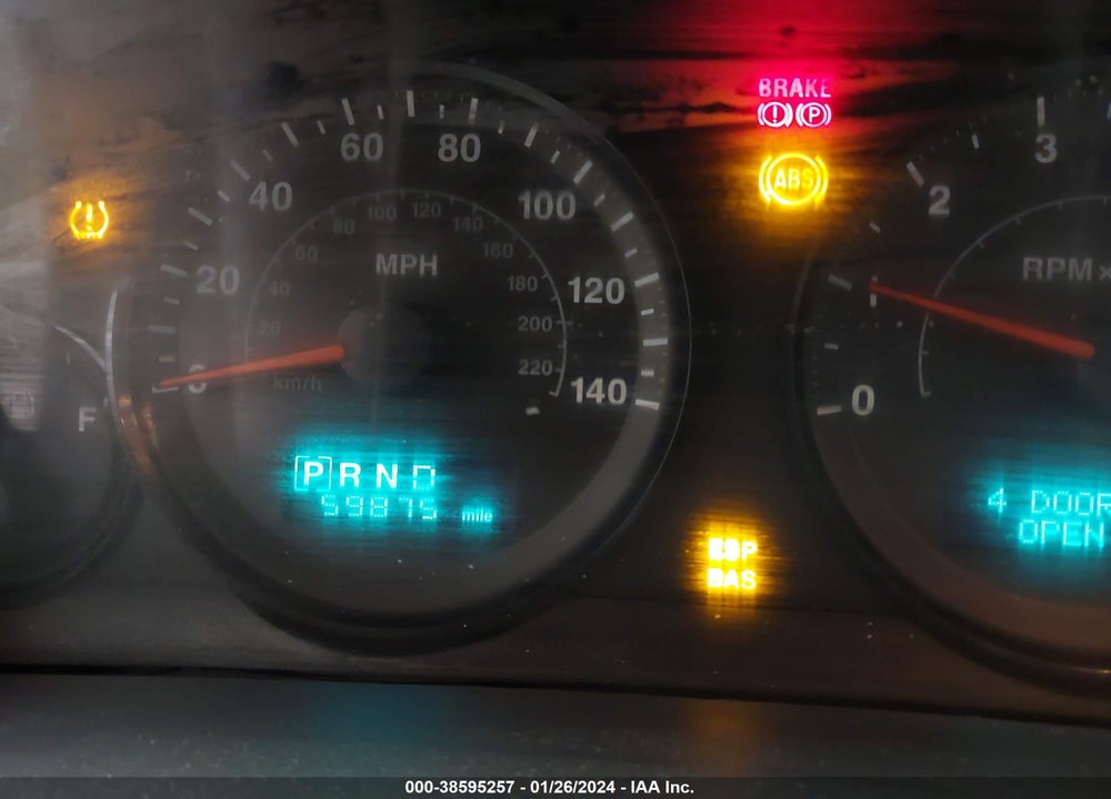 2006 JEEP GRAND CHEROKEE LAREDO VIN: 1J4GR48K76C109316