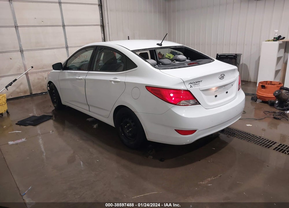 2017 HYUNDAI ACCENT SE VIN: KMHCT4AE9HU308760