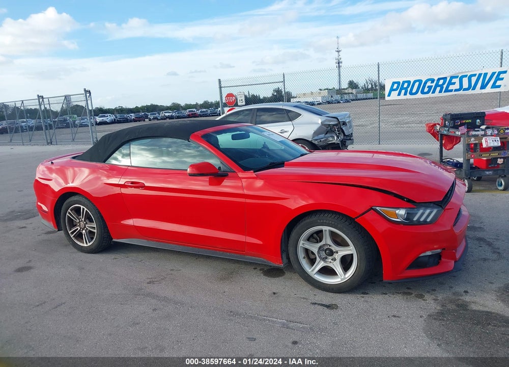 2016 FORD MUSTANG ECOBOOST PREMIUM VIN: 1FATP8UH6G5292506