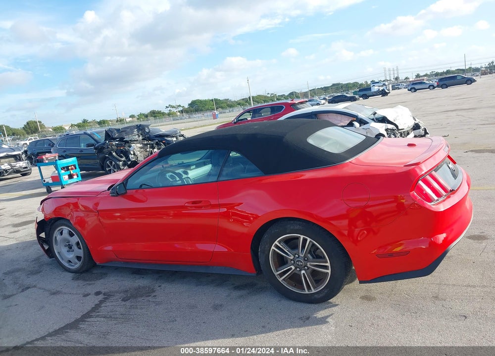 2016 FORD MUSTANG ECOBOOST PREMIUM VIN: 1FATP8UH6G5292506