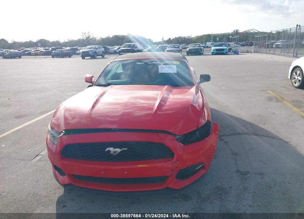 2016 FORD MUSTANG ECOBOOST PREMIUM VIN: 1FATP8UH6G5292506